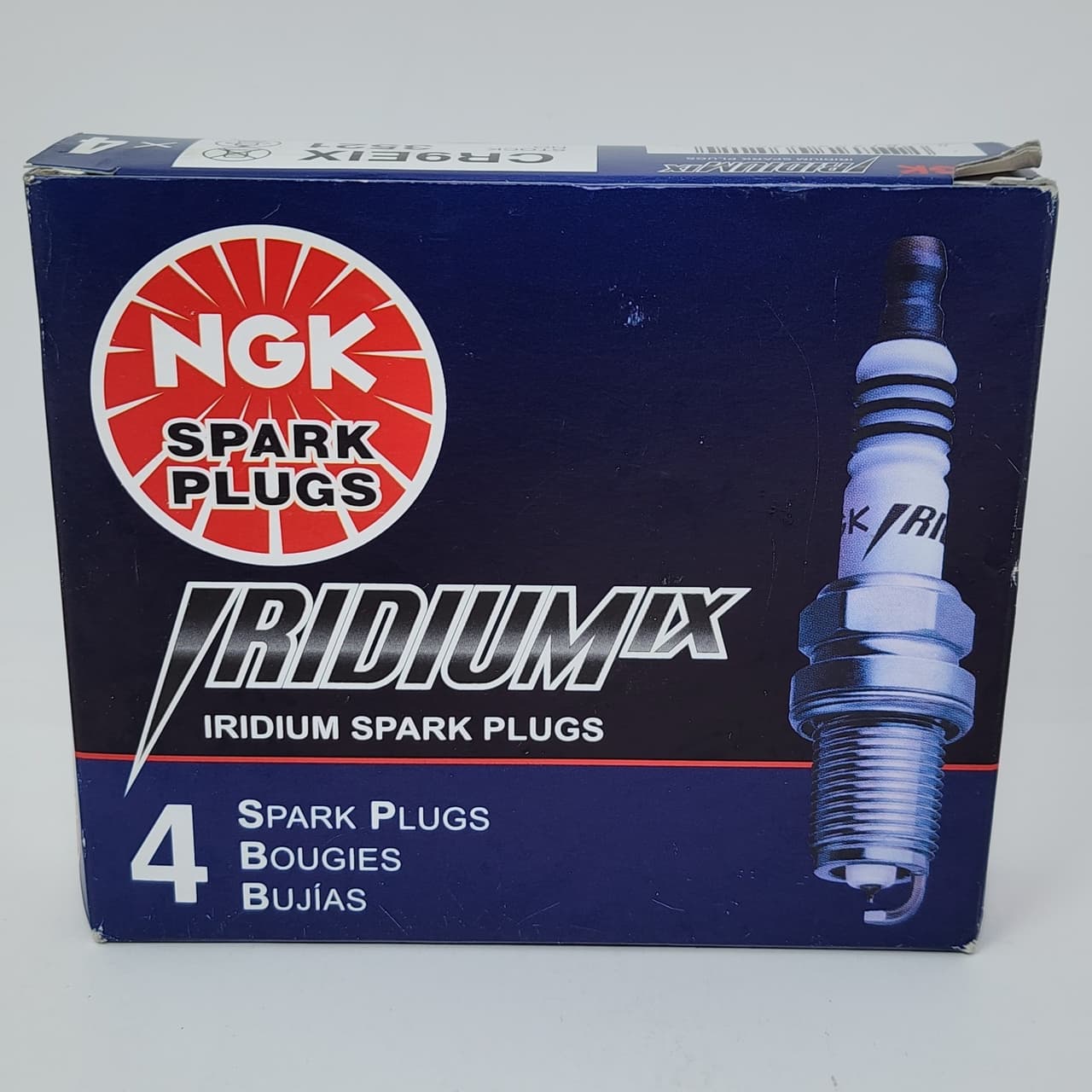 NGK CR9EIX Iridium IX Spark Plugs 3521 (4 Pack) Motorcycle Spark Plugs
