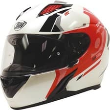 THH T810S Hayate Full Face Motorcycle Helmet | White/Red/Black | DOT ; ECE 22-06