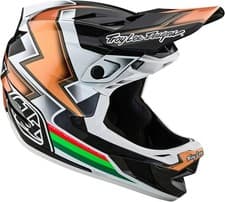 NEW Troy Lee Designs D4 CARBON Fiber MTB BMX Bicycle Helmet All Sizes With Bag