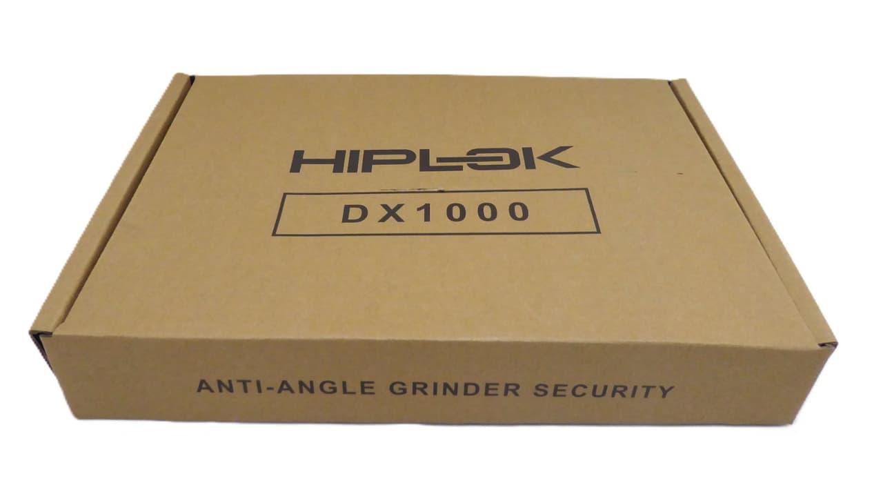 Hiplok DX1000 U-Lock Bike Lock, Black