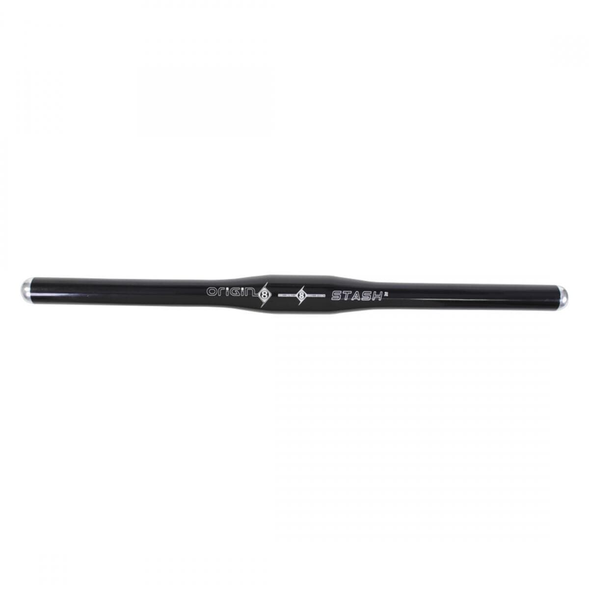 ORIGIN8 BIKE BICYCLE HANDLEBAR MTB ALLOY FLAT STASH-2 25.4x450 BLACK