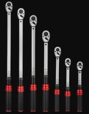 1/4" 3/4" 1/2 Torque Wrench Snap Socket Professional Drive Click Type Ratcheting