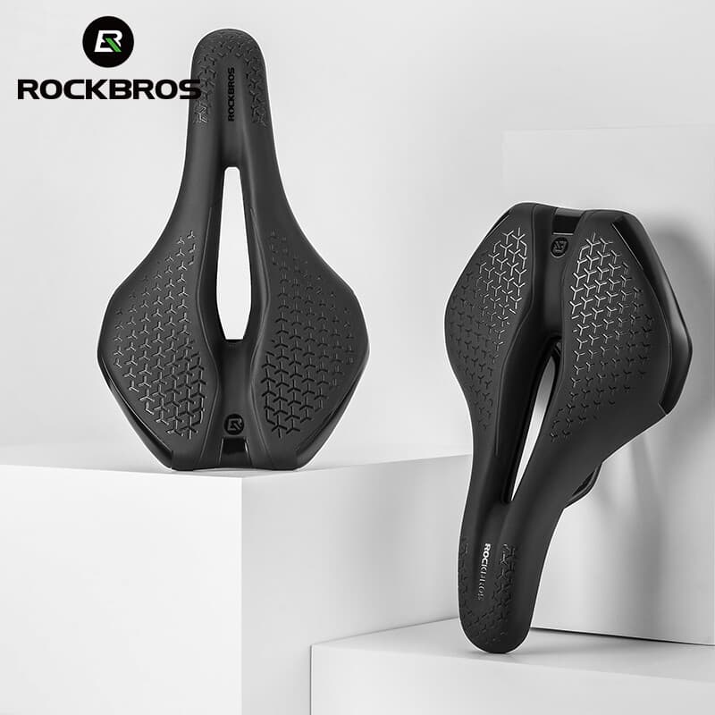 ROCKBROS Bike Saddle Breathable Hollow MTB Road Bike Lightweight Seat Cushion