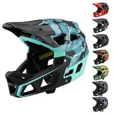 Full Face Mountain Bike Helmet Adult Racing Downhill MTB Helmet for Men/Women Ad
