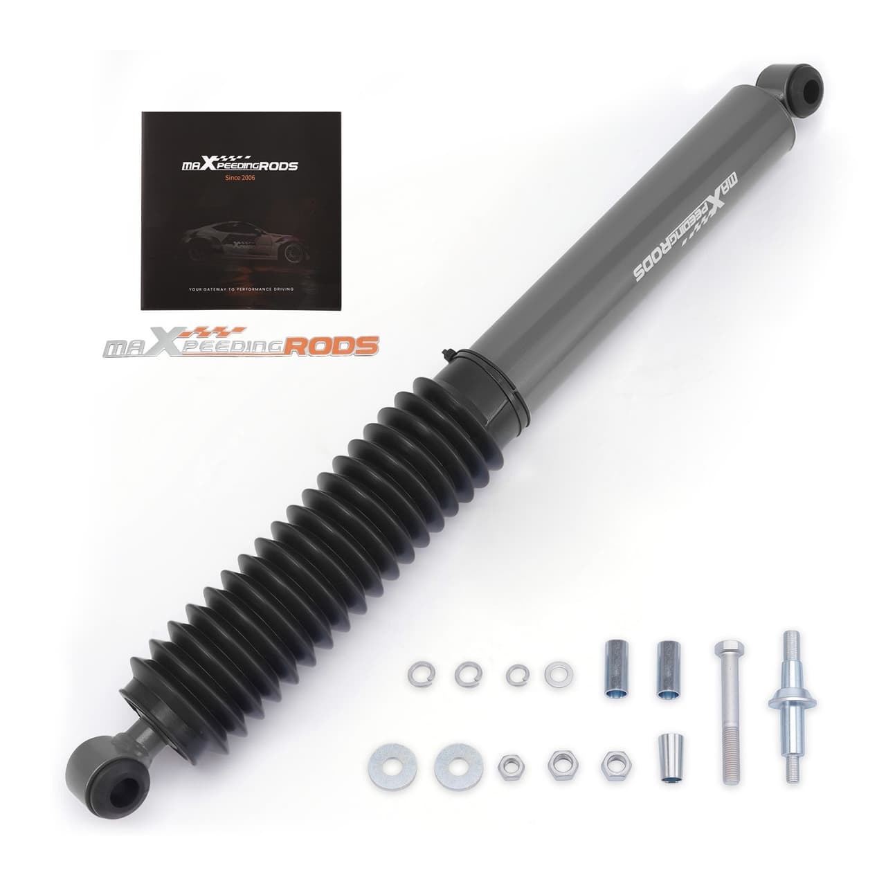 Front Shock Absorber Steering Damper for Dodge Ram 1500/2500/3500 4WD 94-09