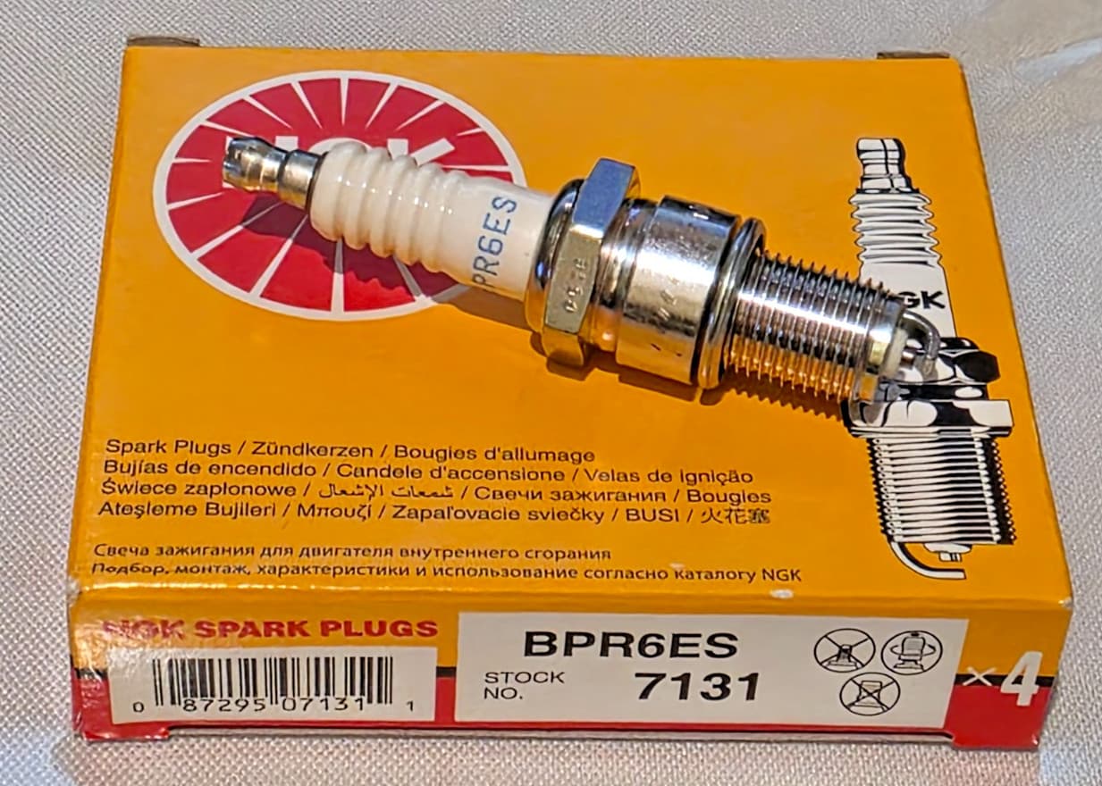 NGK BPR6ES 7131 Spark Plugs – 4 Pack | Removable Terminal Nut | Genuine OE