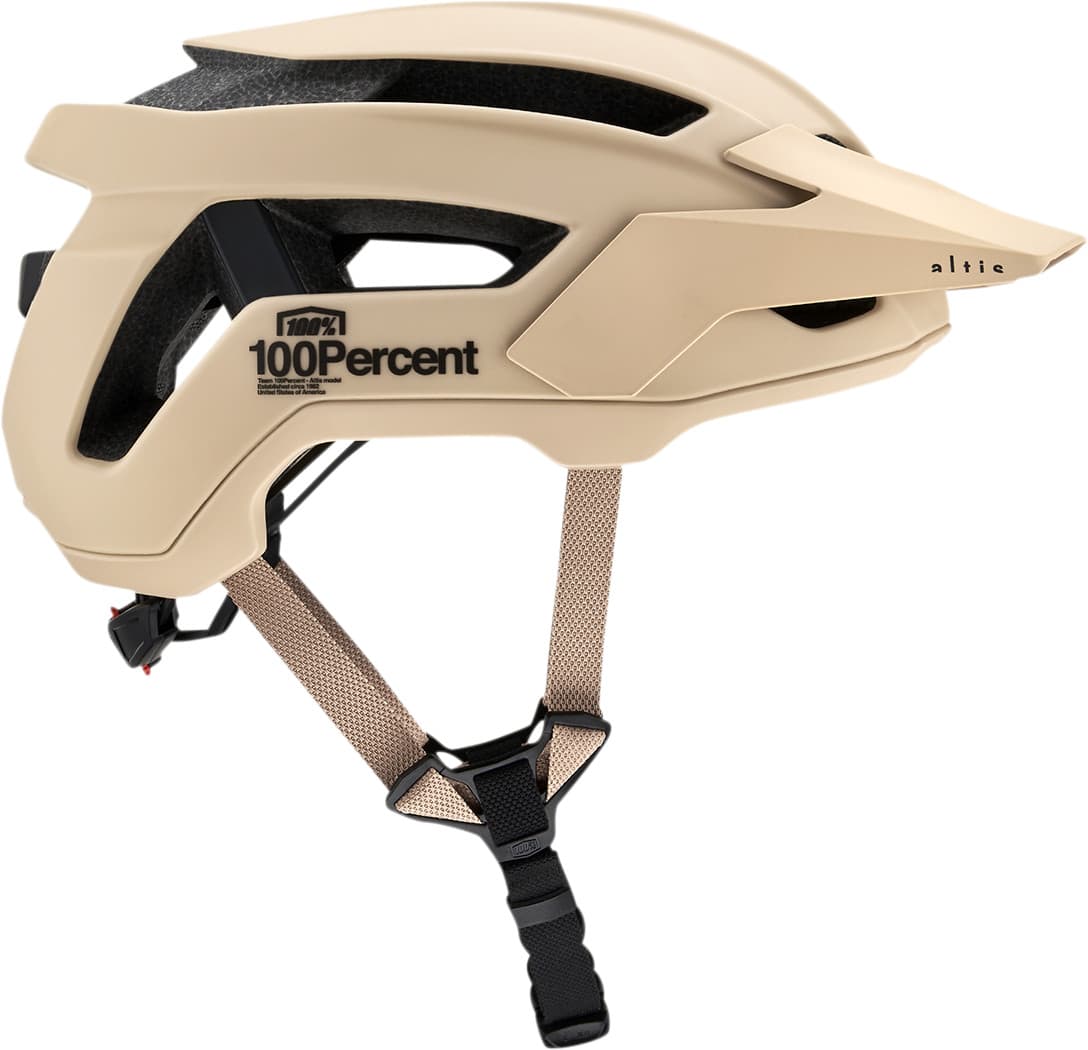 100% MTB Altis C/E Bicycle Helmet Tan S/M Half Face