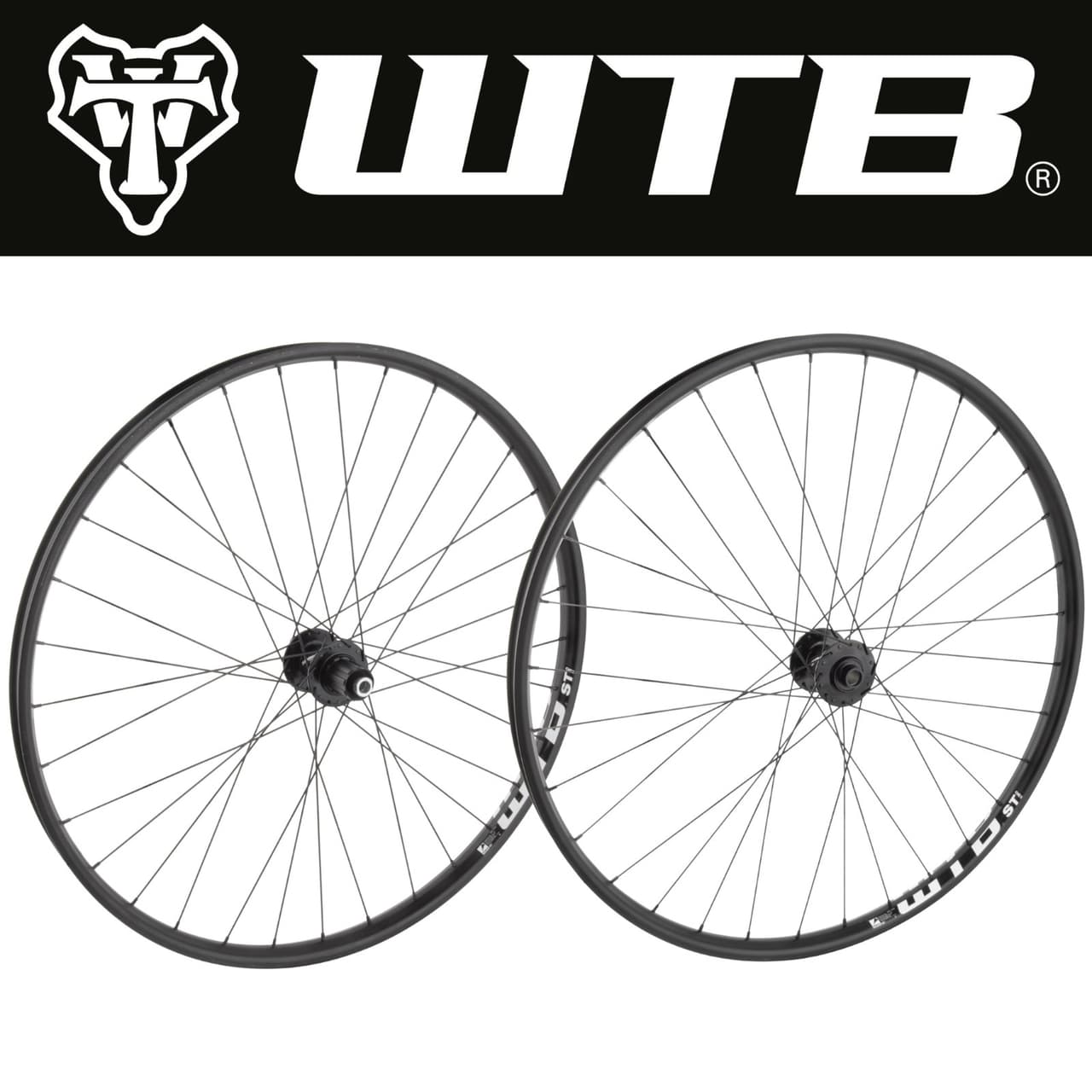 WTB ST TCS 2.0 i30 29-Inch TA 15x100 Front& 12x142mm Rear HG TLess Disc Wheelset