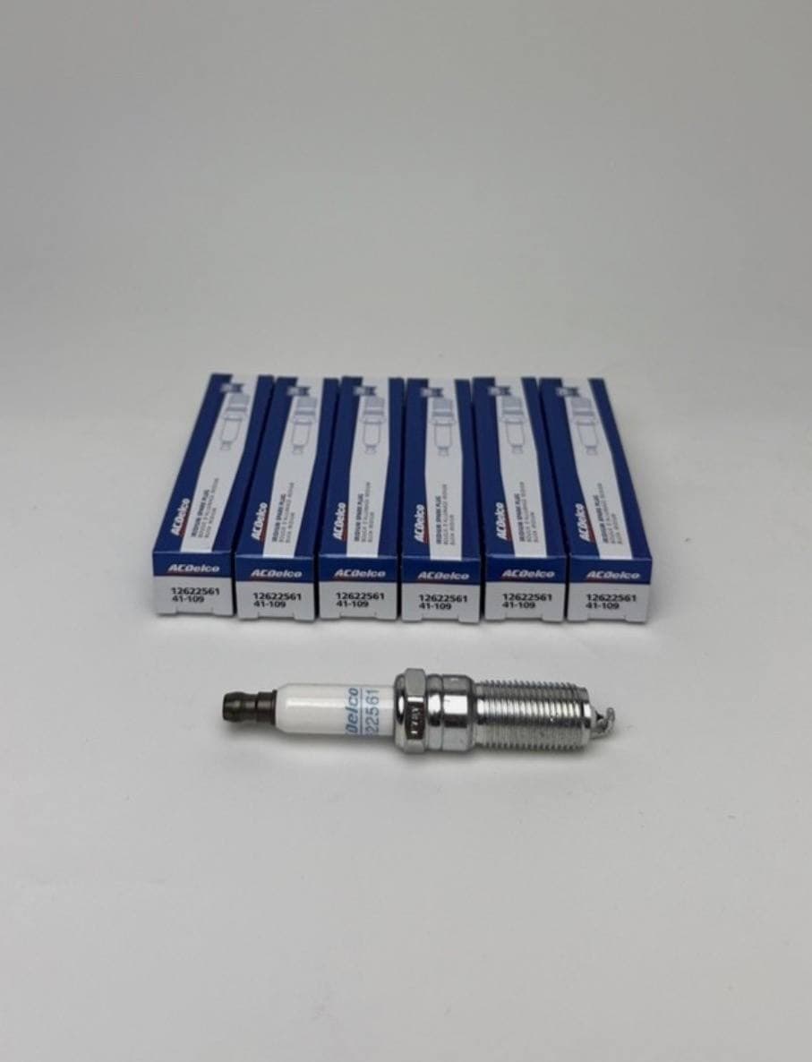 Set Of 6 AC Delco 41-109 OEM Genuine Iridium Spark Plugs
