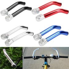 1Pair Alloy Bicycle Handlebar End Grips 22.2mm MTB Mountain Bike Handle Bar Ends