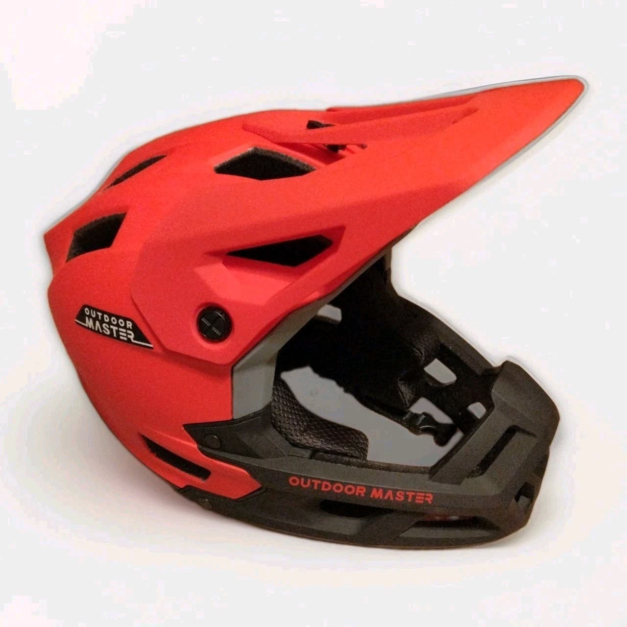 OutdoorMaster Unisex Mountain Bike Helmet Full Face DH BMX MTB, New, Small