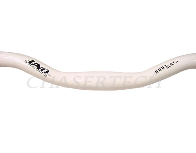 New Uno MTB Bicycle Bike Riser Handlebar 630mm 30mm Rise White