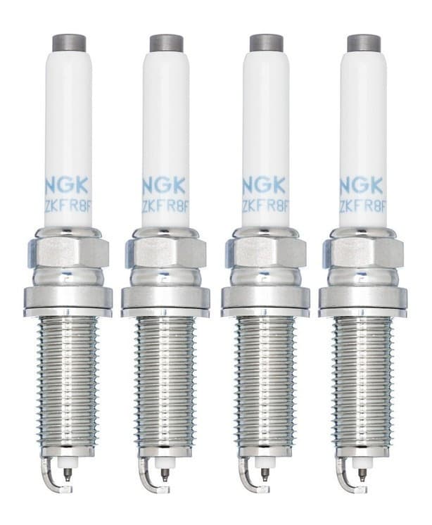 Set of 4Pcs Genuine NGK Laser Iridium Spark Plugs 97566 SILZKFR8F7S