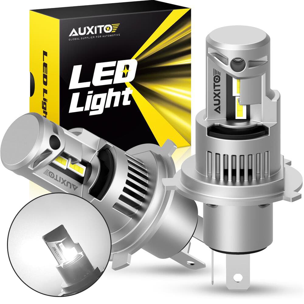 AUXITO H4 9003 Super White 60000LM Kit LED Headlight Bulbs High Low Beam Combo 2