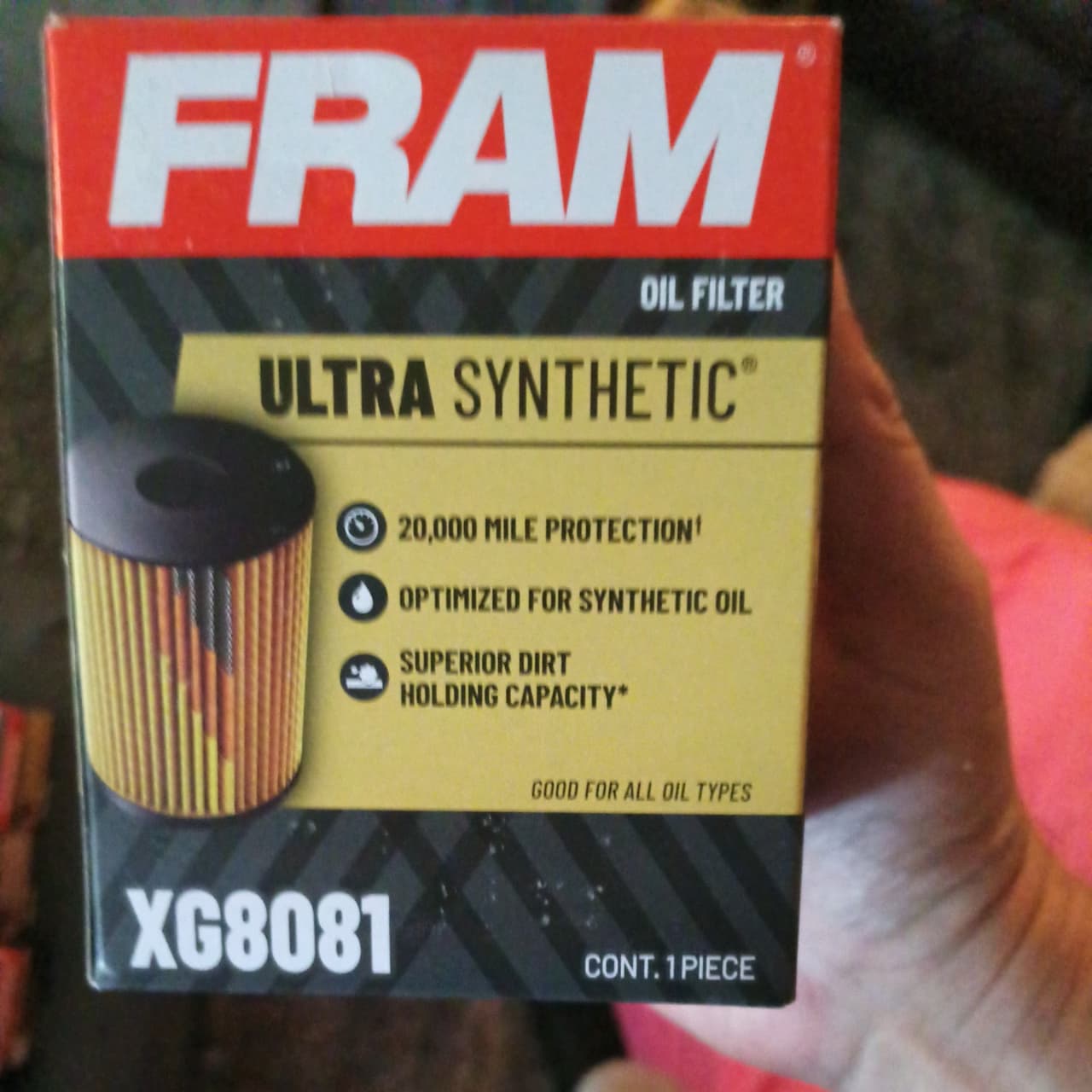New FRAM XG8081 Oil Filters Ultra Synthetic 20k Mile