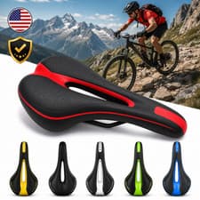 Soft Gel Bike Saddle Seat MTB Road Bicycle Cushion Padded Comfort Hollow Ergonom