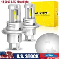 H4 9003 LED Headlight Hi/Low Beam Bulbs 6500K 80000LM Super Bright White 2-10Set