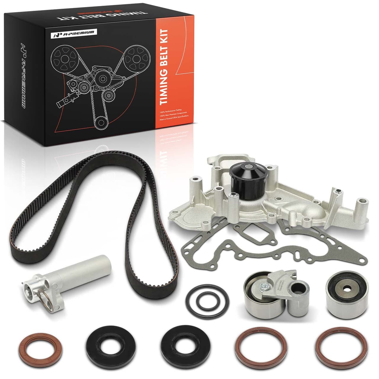 A-Premium 13x Timing Belt & Water Pump Kit for Toyota Tundra 00-09 4Runner Lexus