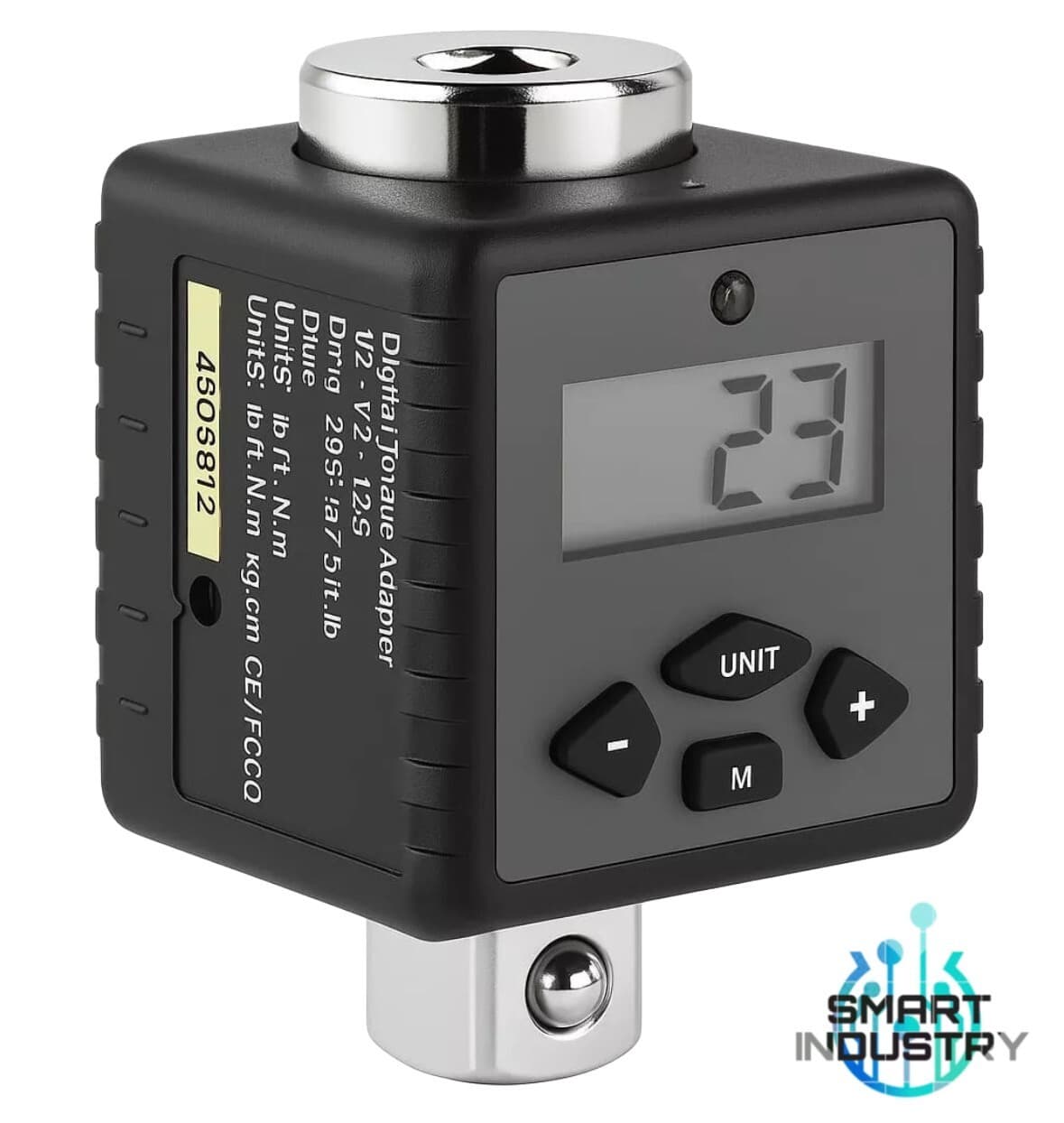 Torque Meter Digital Adapter 1/2" Drive. 9.5 to 147.6 ft. lbs. (40 to 200 NM)