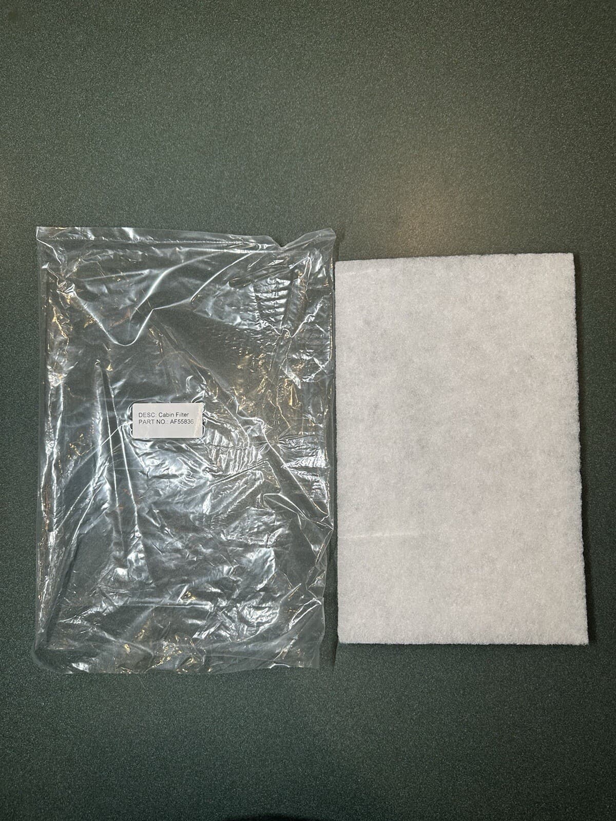 Af55836 Cabin Recirculation Filter For All Types Of Semi Trucks T680, Cascadia 