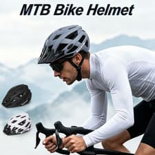 BUCKLOS MTB Bike Helmet 20 Vents for Adults Removable Road Bicycle Helmet 267g